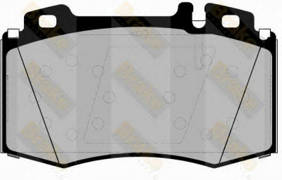 BRAKE ENGINEERING pa1453 -  Комплект тормозных колодок, дисковый тормоз